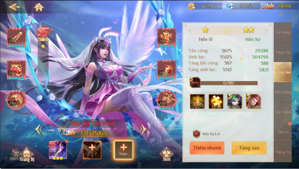 VÕ HỒN ĐẠI LỤC - VNG: Hướng dẫn tăng mạnh chiến lực hồn sư