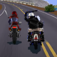 Road Rash like computer game