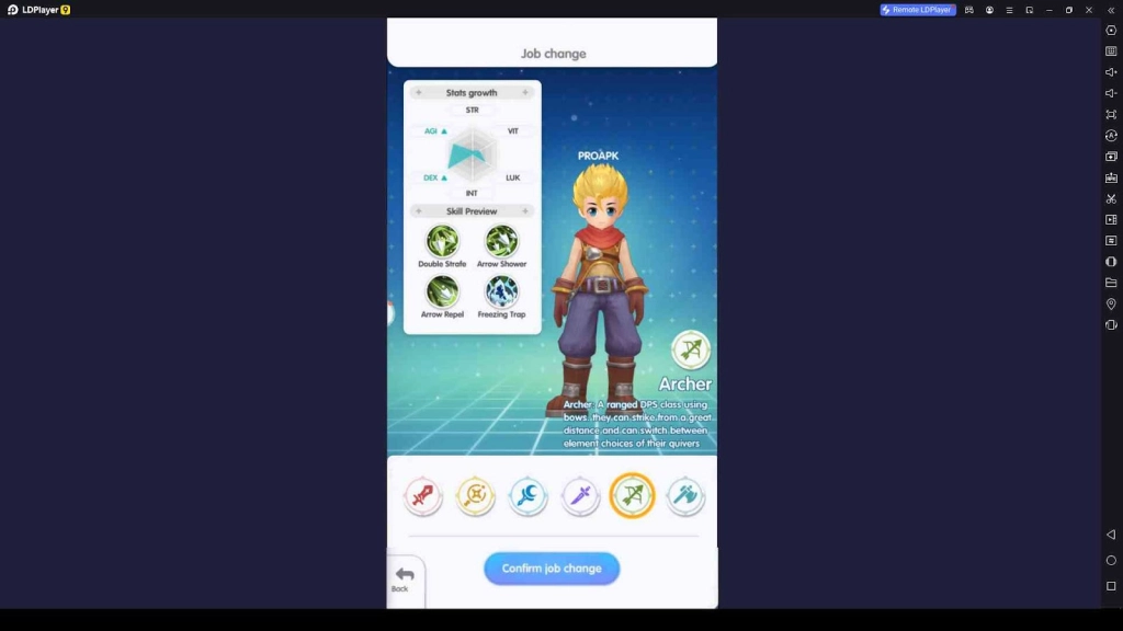 Select Your Preferred Class in Ragnarok: Rebirth 
