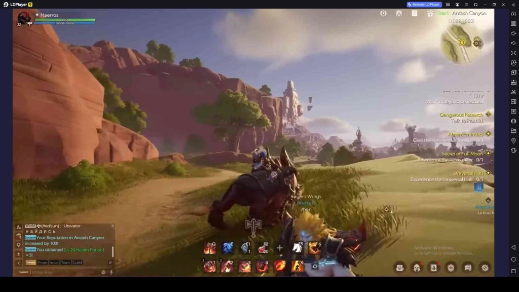 Raiding in Tarisland 