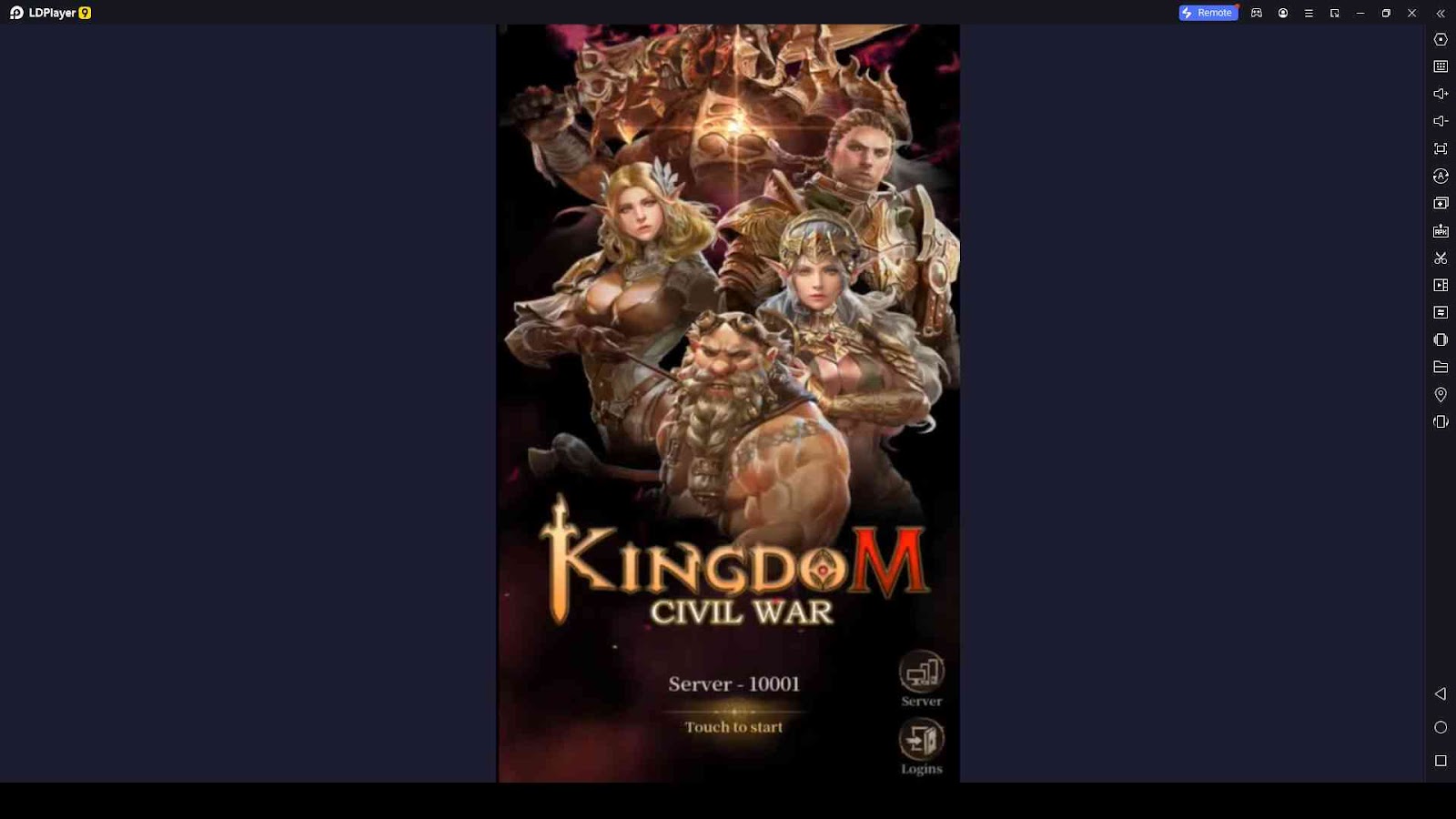 Kingdom Civil War Codes