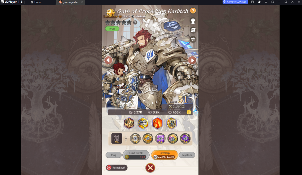 Gran Saga Idle: KNIGHTSxKNIGHTS (Global) Tier List ตัวละครที่ควรหาให้ได้ในช่วงต้นเกม แบกทีมยาวๆ บน LDPlayer9