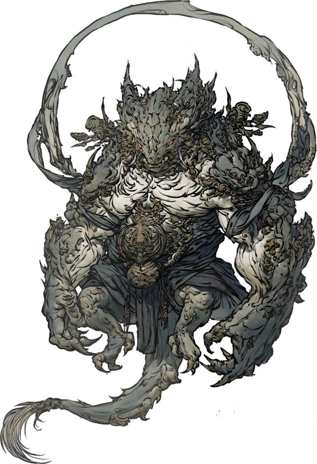 《登階》魔君立繪內容釋出——龍墮凡塵天災變
