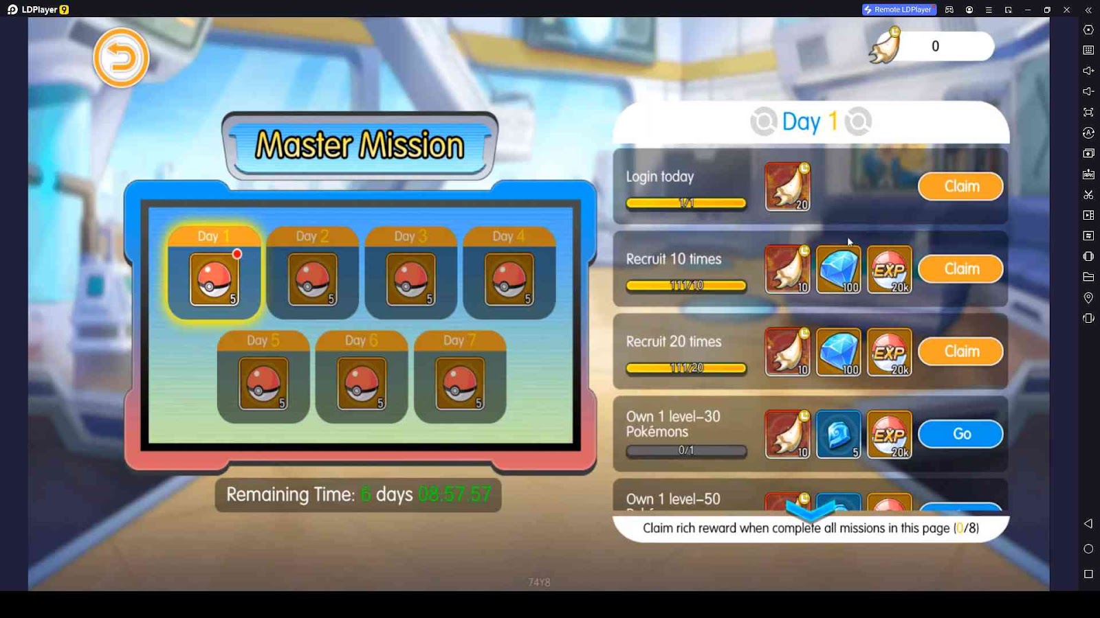 Follow Main Missions in The Invincible Trainer