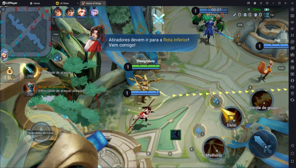 Como baixar e  jogar Honor of Kings com só 3 pasos?