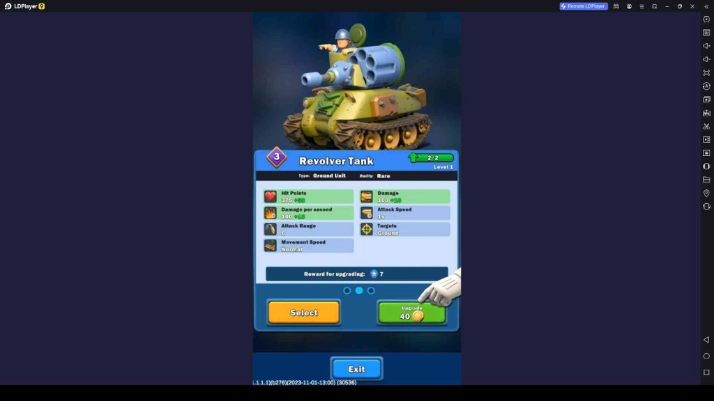 Upgrade the Heroes