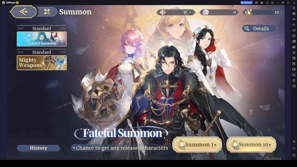 How to Reroll in Sword of Convallaria