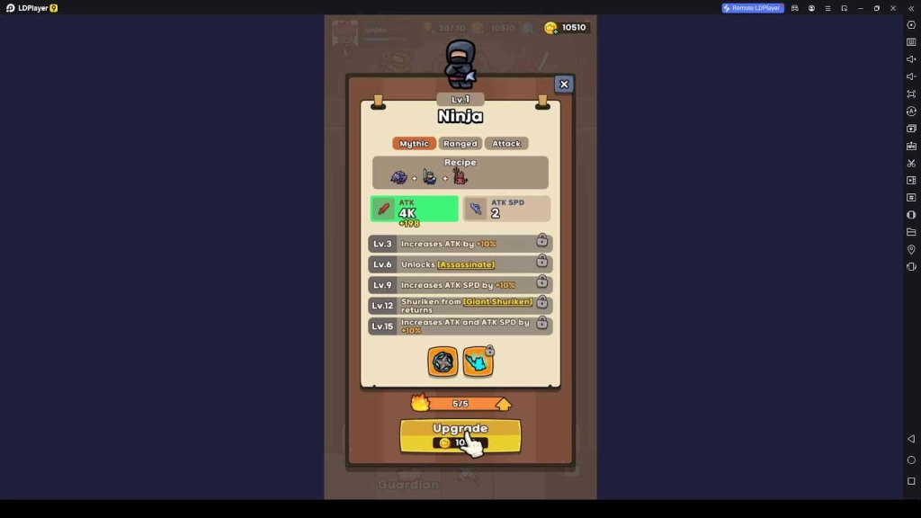 Upgrade Your Warriors 