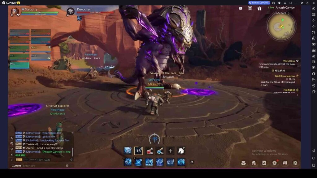 World Bosses to Deal with 