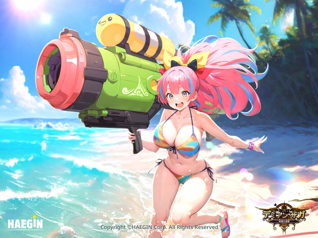 『デミアンサガ』、海辺の勇敢な少女「イリアナ」が登場