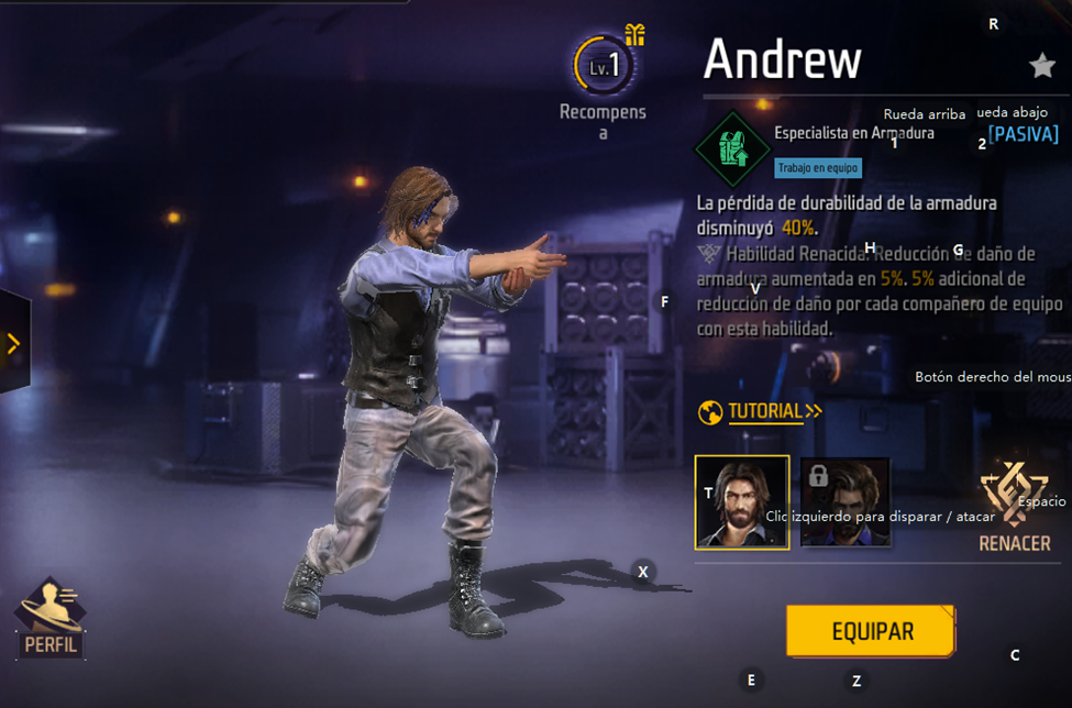 Mejores combos de Free Fire para Duelo de Escuadras Clasificatorio