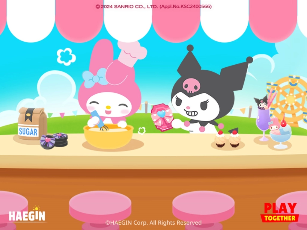 "Play Together" Announces My Melody & Kuromi Update