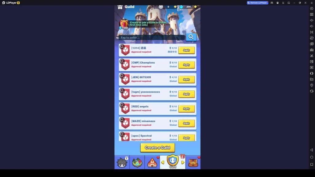 Take Advantage of the Guild System