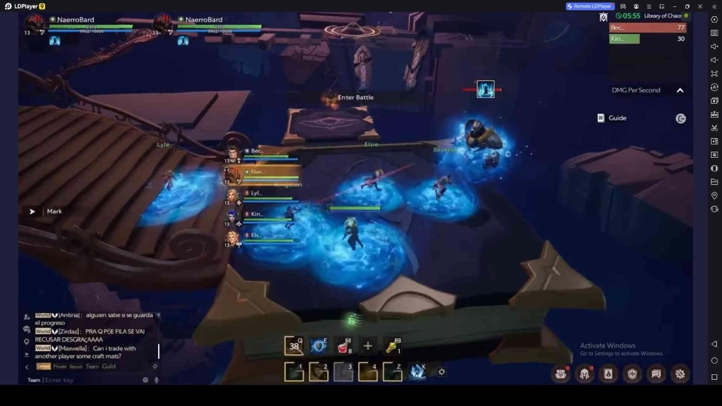 Slaying Enemies 