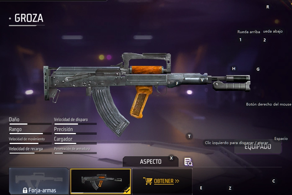 Top 10 mejores armas en Free Fire