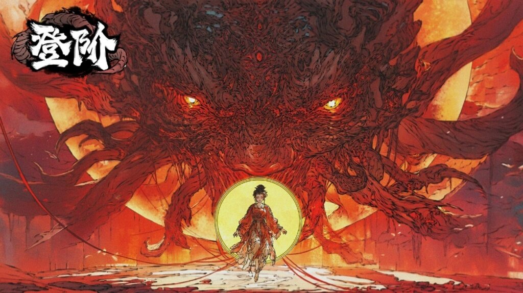 《登階》魔君立繪內容釋出——龍墮凡塵天災變