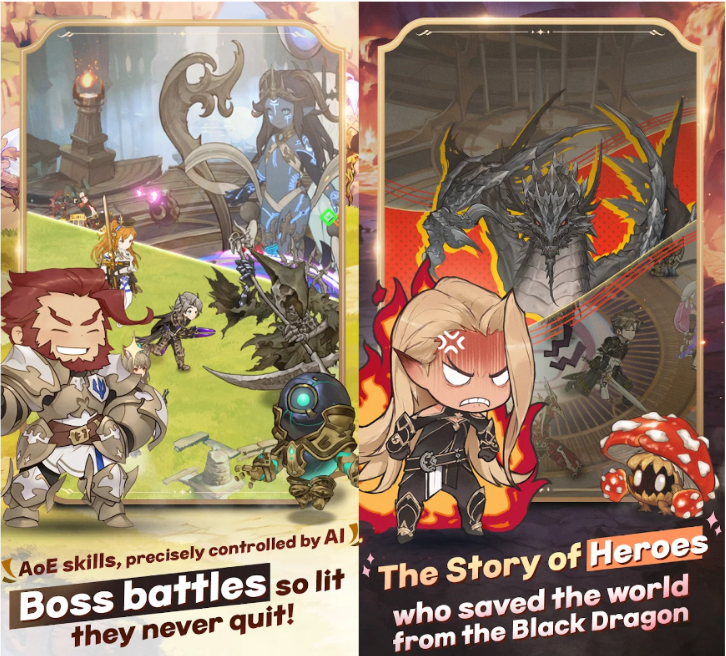 Gran Saga Idle: KNIGHTSxKNIGHTS (Global) สอนดาวน์โหลดแบบละเอียด!! เล่นได้แน่นอน บน LDPlayer9