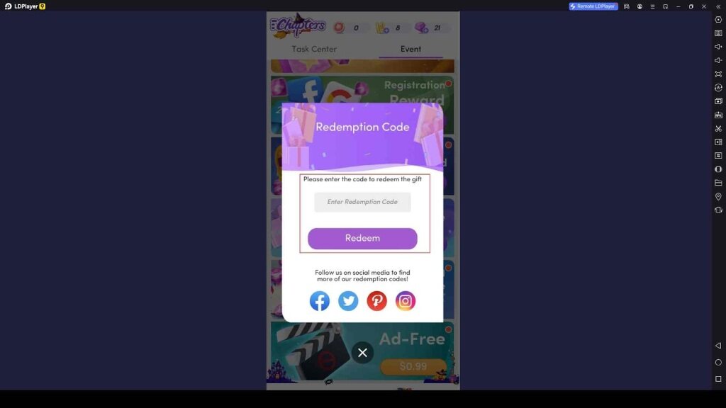 Chapters Codes