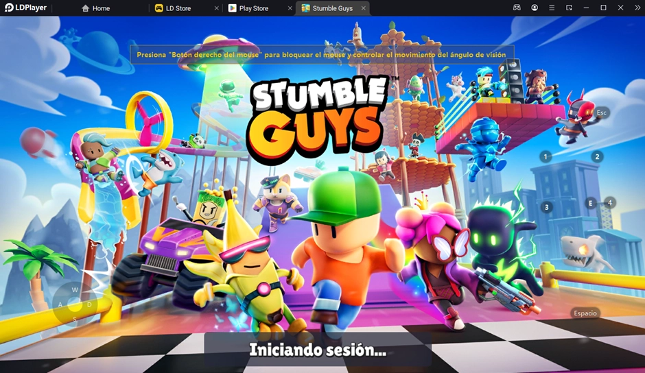 ¿Cómo jugar Stumble Guys desde la PC?