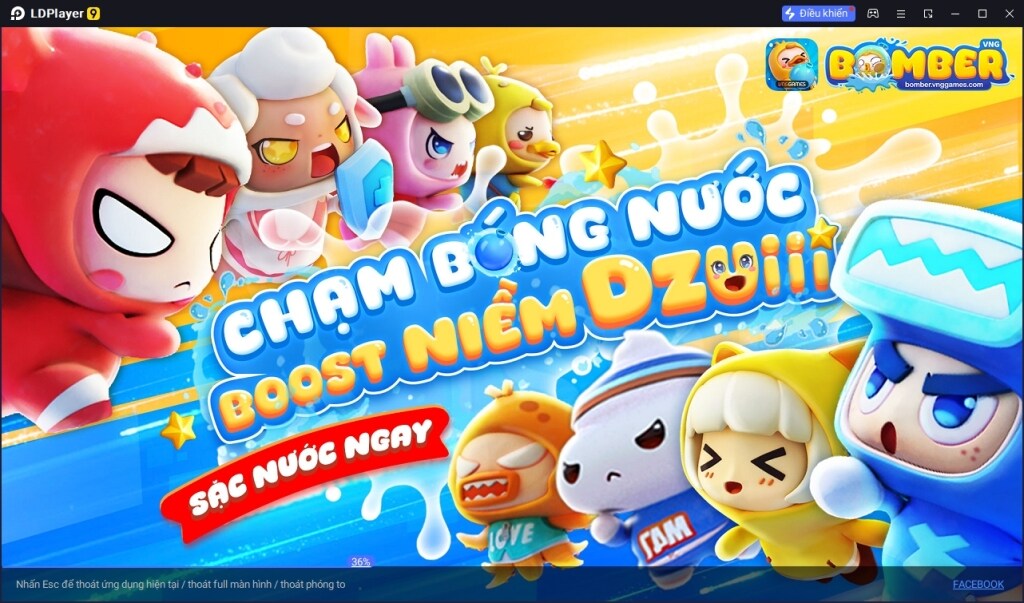 Bomber VNG: cách chạy mượt 120FPS cao trên bản PC