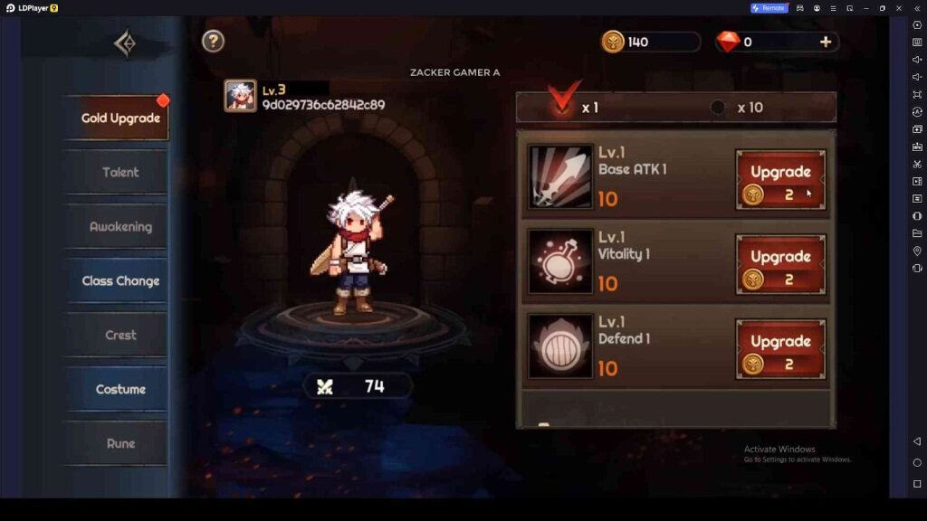 Level up Your Stats 
