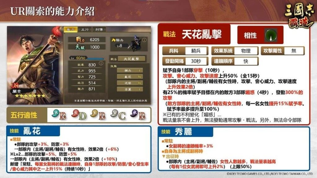《三國志 霸道》全新武將LR龐德、LR廉頗登場！