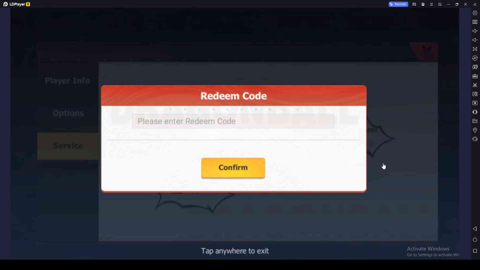Redeeming Process for the Codes in Ultimate Evolution: Saiyan