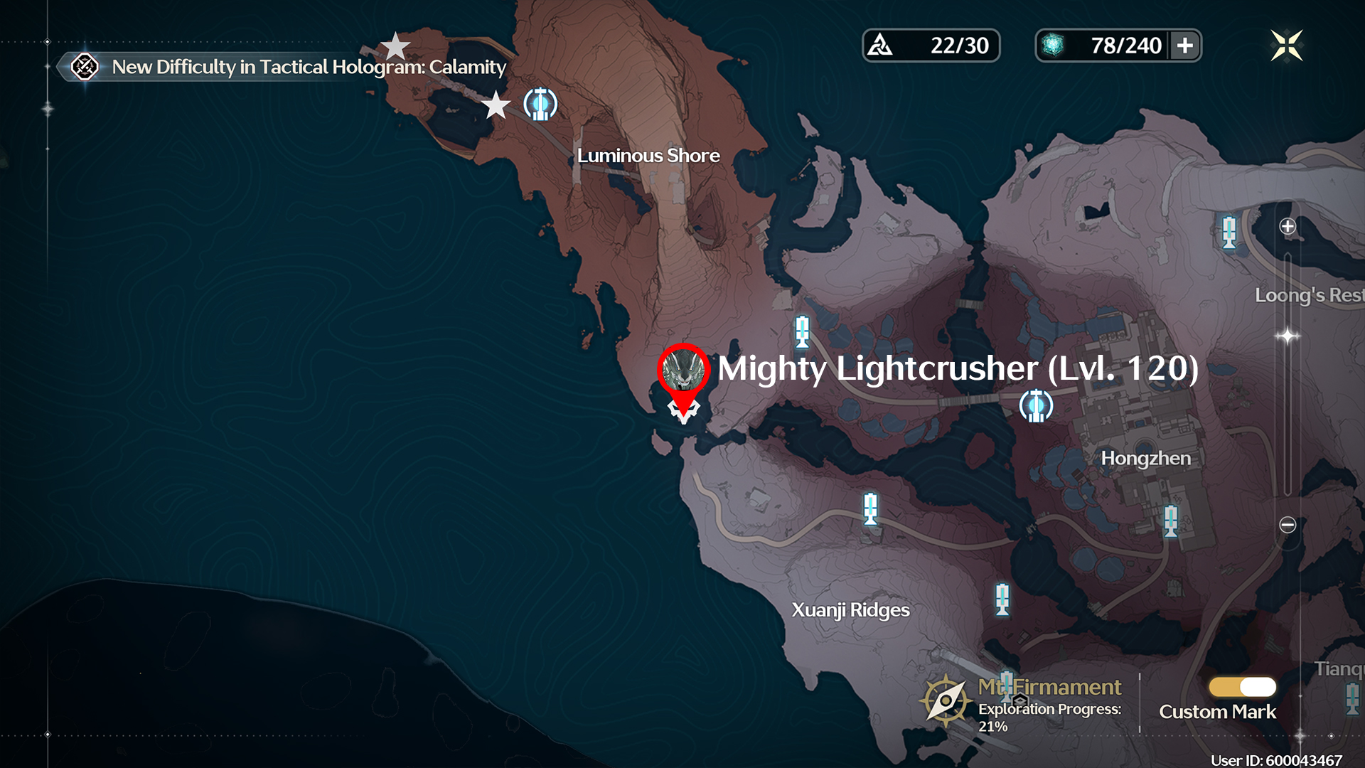 Location Mighty Lightcrusher