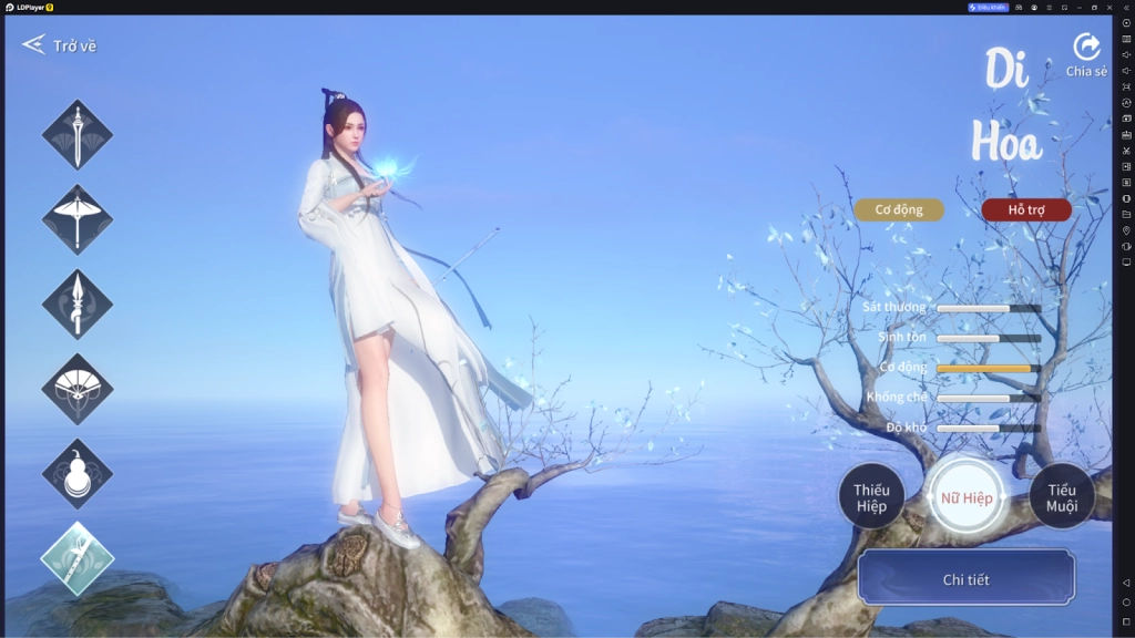 Thiên Nhai Minh Nguyệt Đao - VNG: Hướng dẫn xếp chiêu và combo skill của từng môn phái
