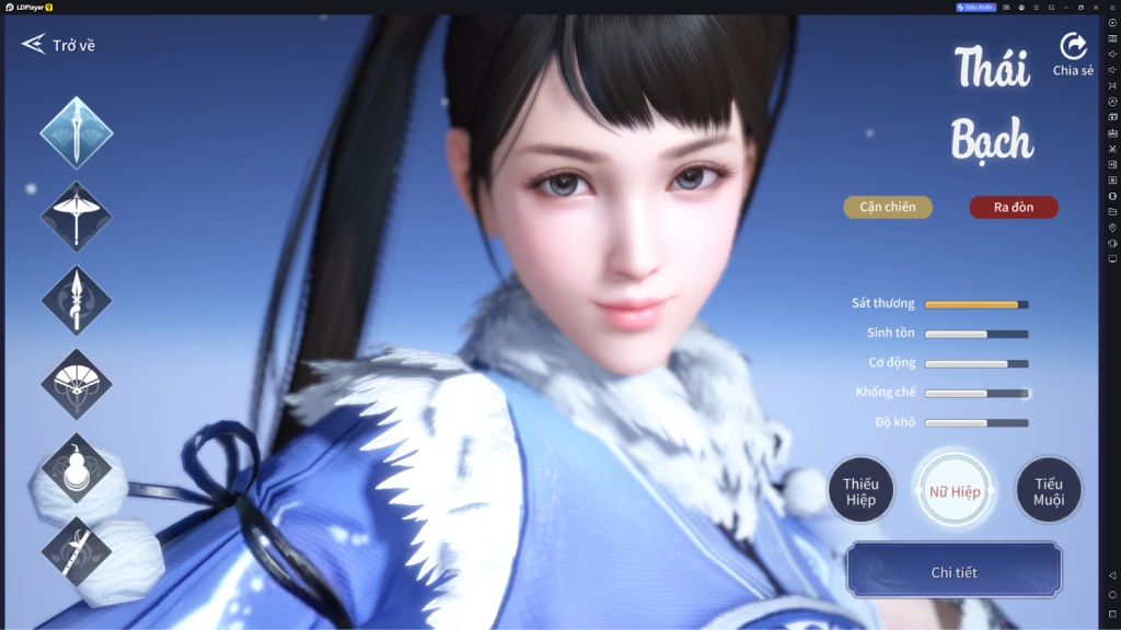 Thiên Nhai Minh Nguyệt Đao - VNG: Hướng dẫn xếp chiêu và combo skill của từng môn phái