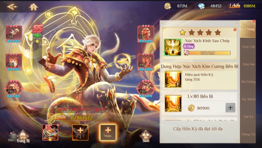 VÕ HỒN ĐẠI LỤC - VNG: Hướng dẫn tăng mạnh chiến lực hồn sư