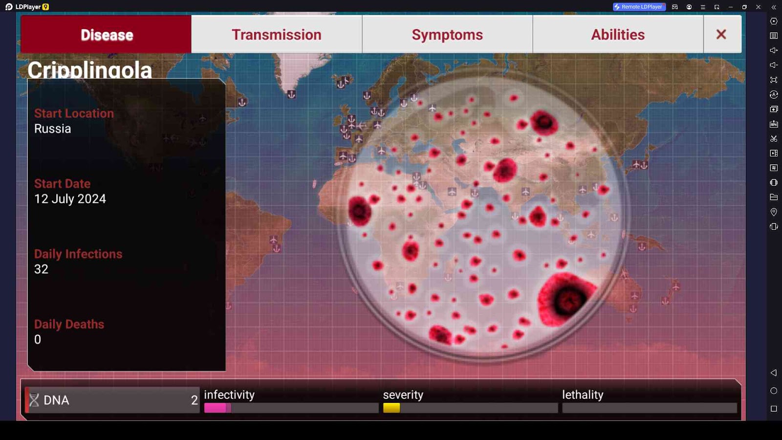 Understand the Disease Core Stats