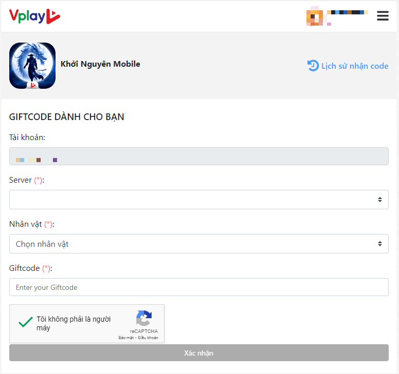 Khởi Nguyên Mobile: Tổng hợp giftcode tân thủ và hướng dẫn cách nhập