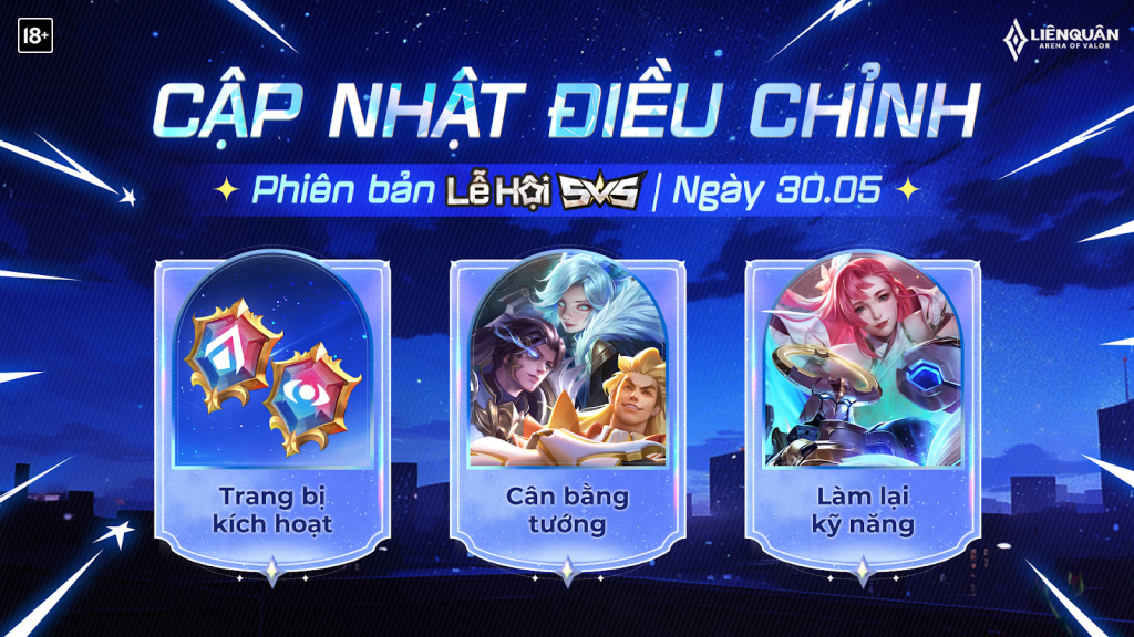 Liên Quân Mobile: Điều Chỉnh Cân Bằng Phiên Bản Ngày 30.5.2024