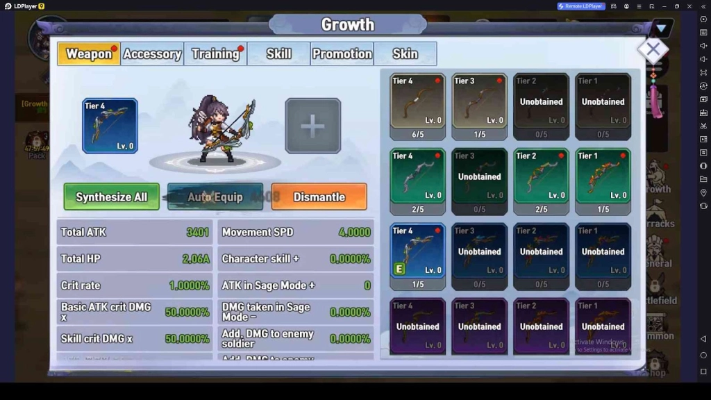 Learn about the Growth System in Otherworld Three Kingdoms