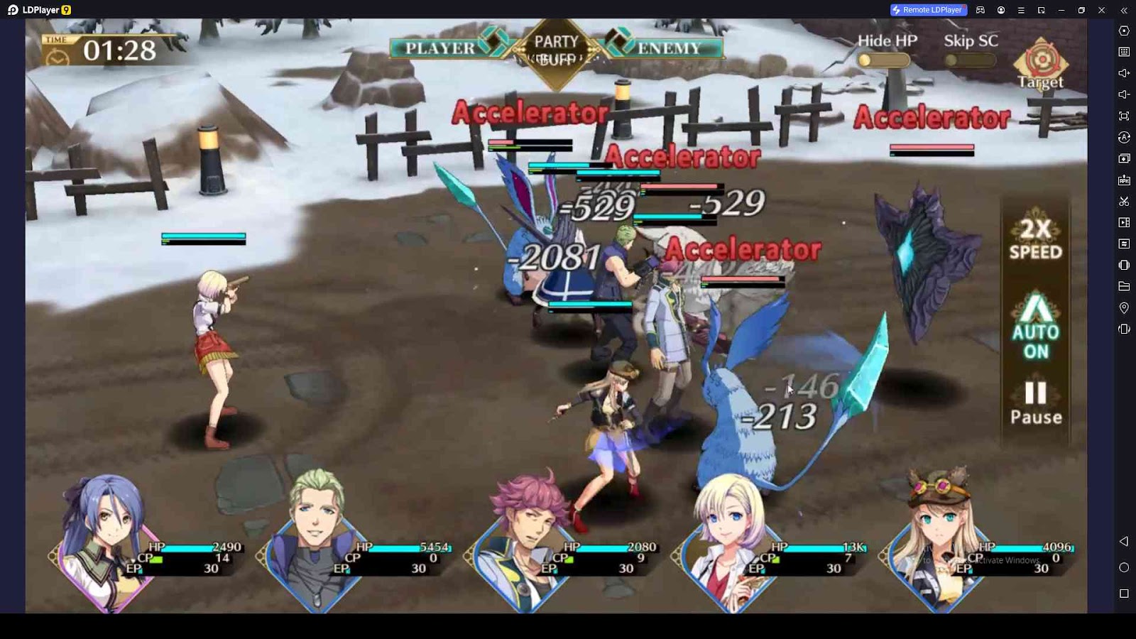 Complete the Main Stages in Trails of Cold Steel:NW