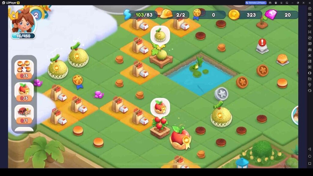 Merge Plants for Fruits