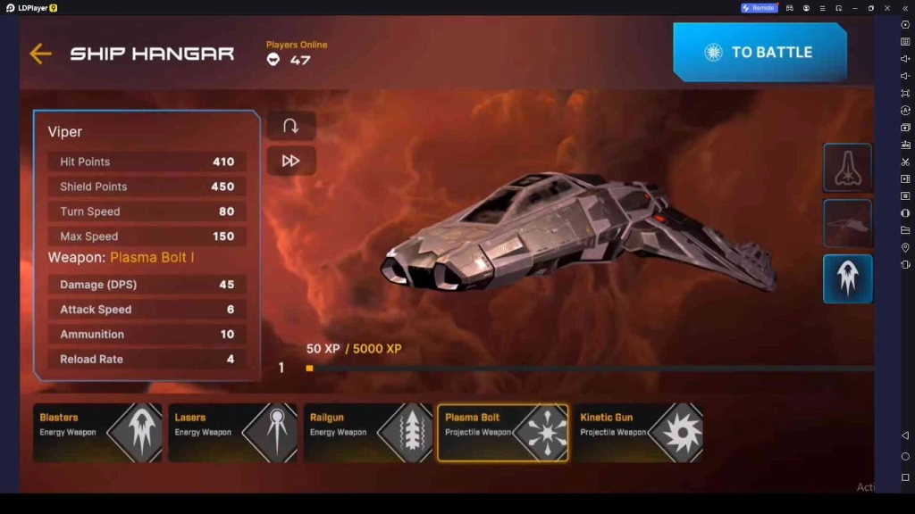 Weapon Selection 