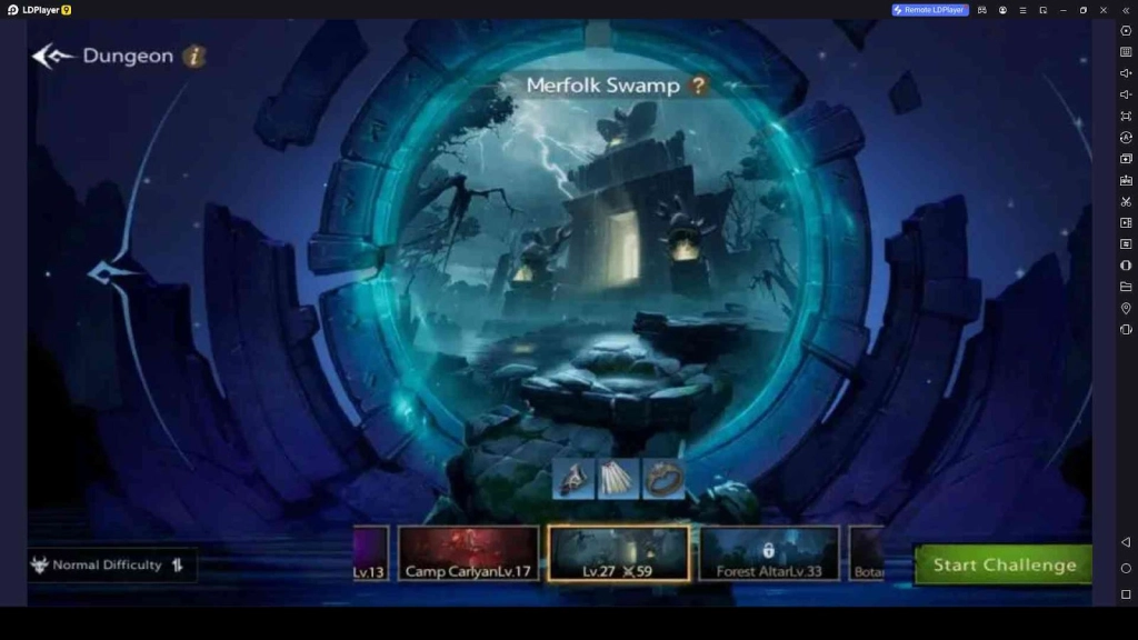 Merfolk Swamp Dungeon 
