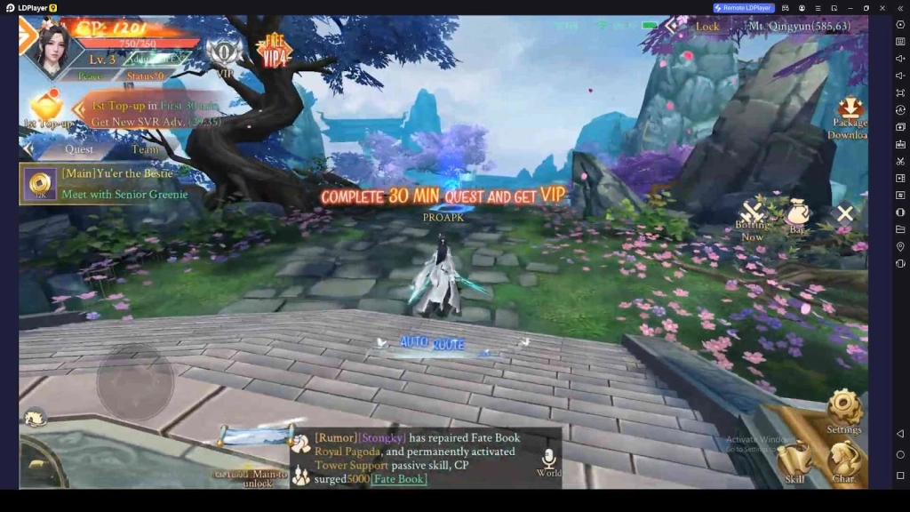 Complete the Main Quests