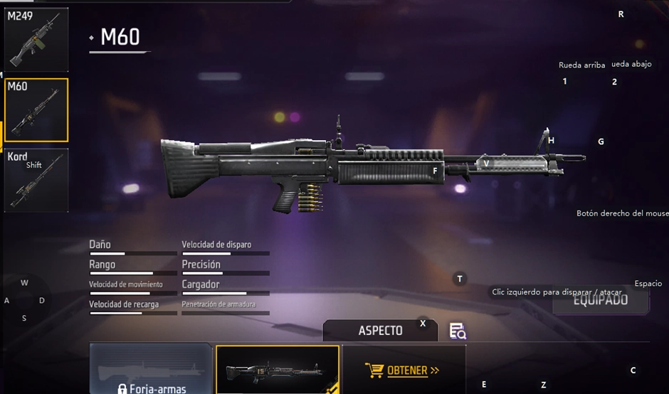 Top 10 mejores armas en Free Fire