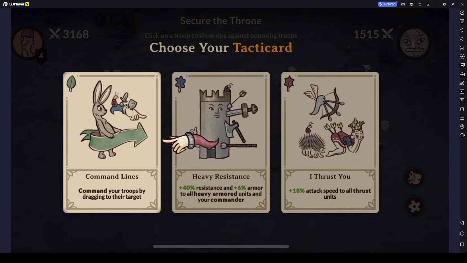 Choose Your Tacticards in Dawn of Ages: Medieval Games