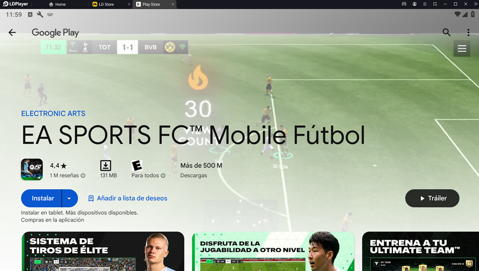Guía para dominar EA SPORTS FC Mobile Fútbol en PC