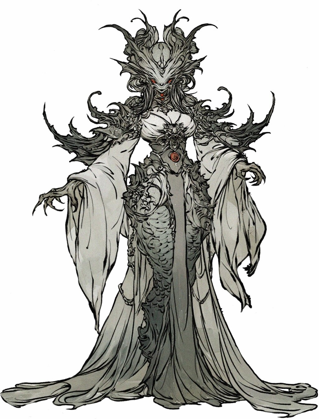 《登階》魔君立繪內容釋出——龍墮凡塵天災變