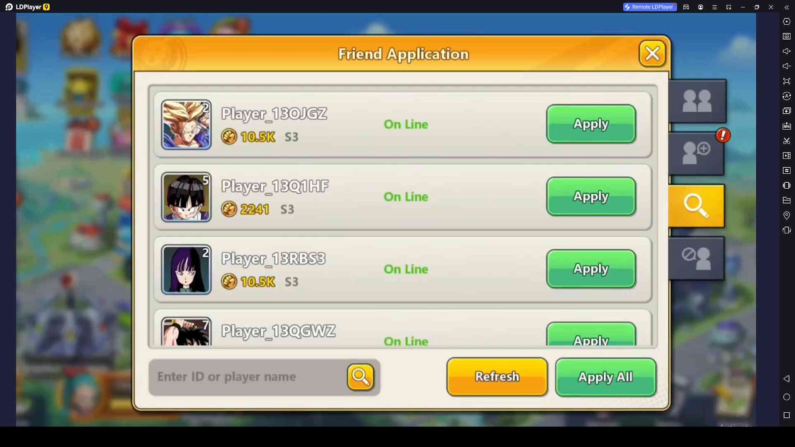 Building Your Friend List