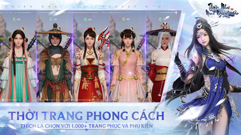 Thiên Nhai Minh Nguyệt Đao - VNG: Tổng hợp giftcode mới nhất và hướng dẫn cách nhập