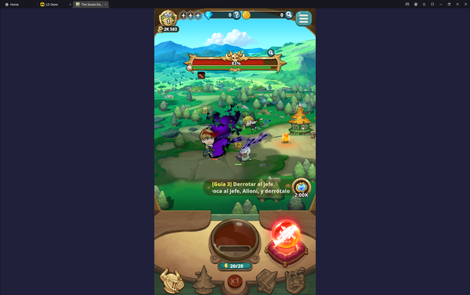Cómo jugar The Seven Deadly Sins: Idle en PC gratis