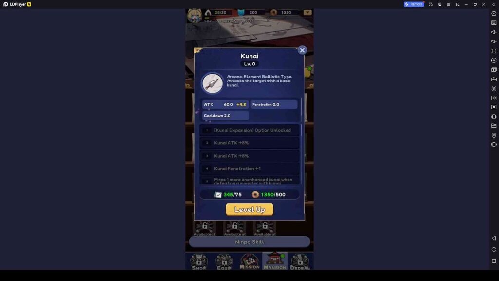 Level Up Your Ninpo Skills