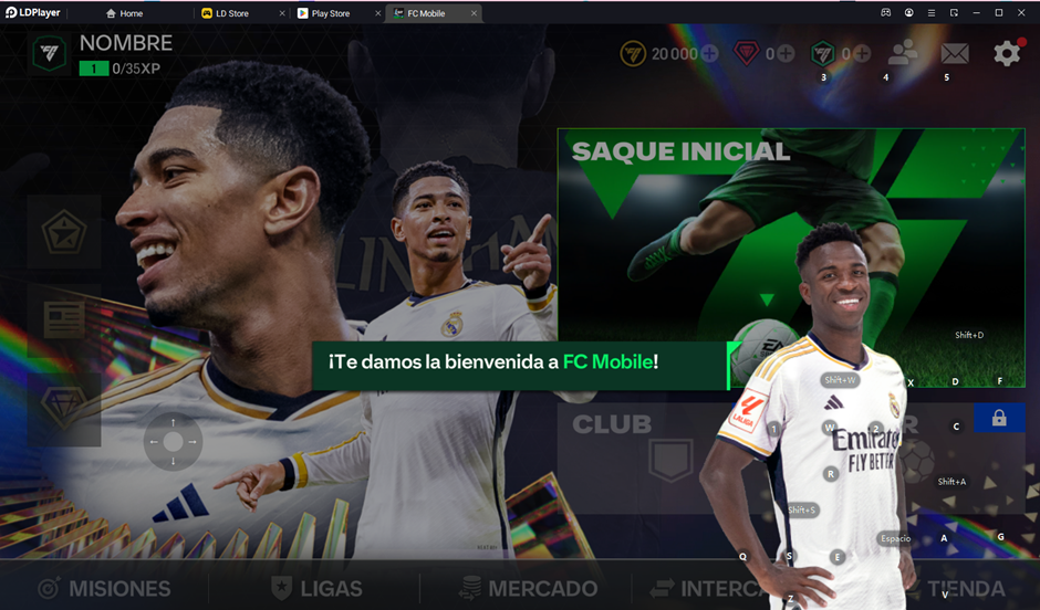 Guía para dominar EA SPORTS FC Mobile Fútbol en PC